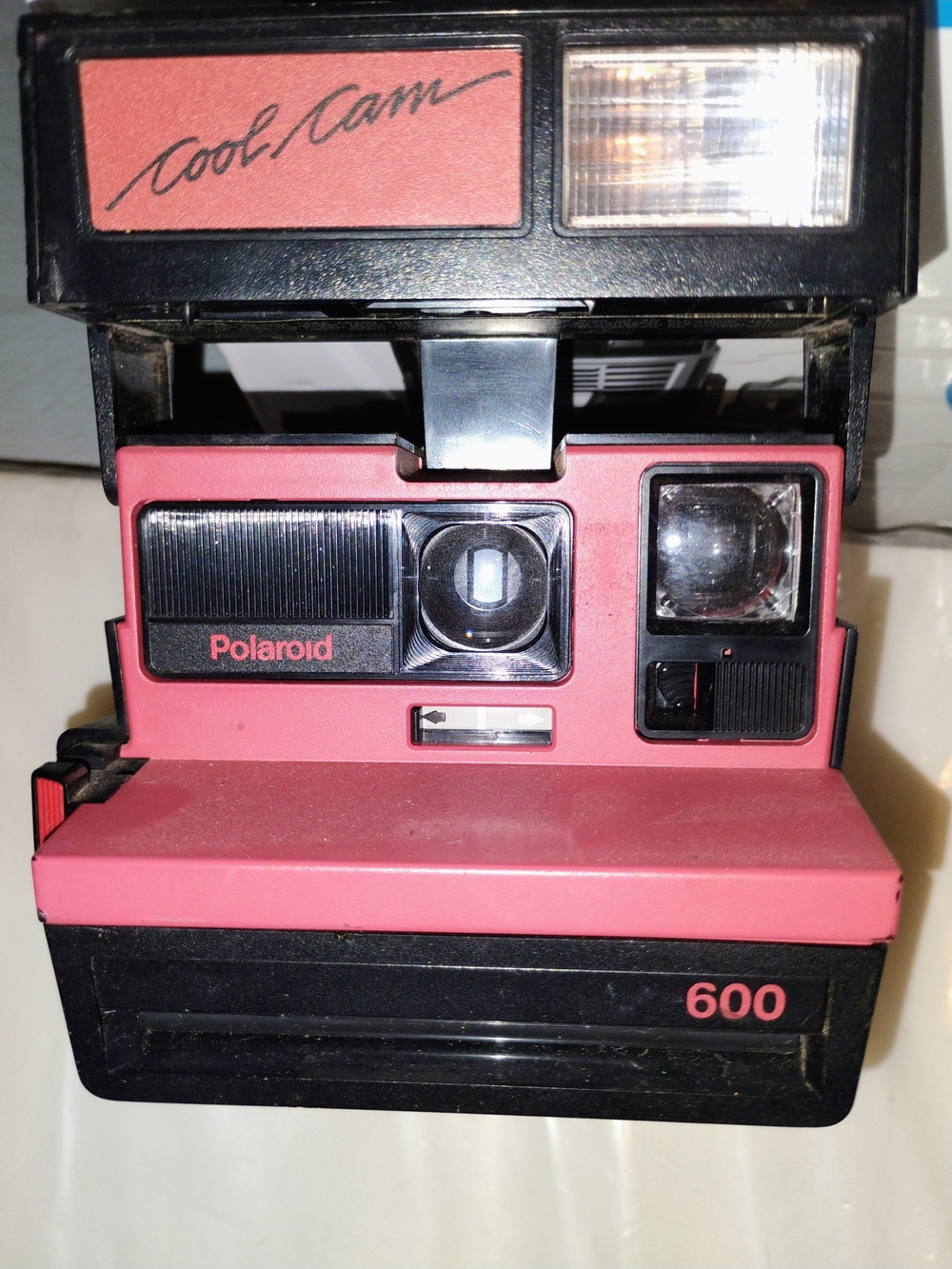 Polaroid Cool Cam 600 Instant Camera in Pink and Black